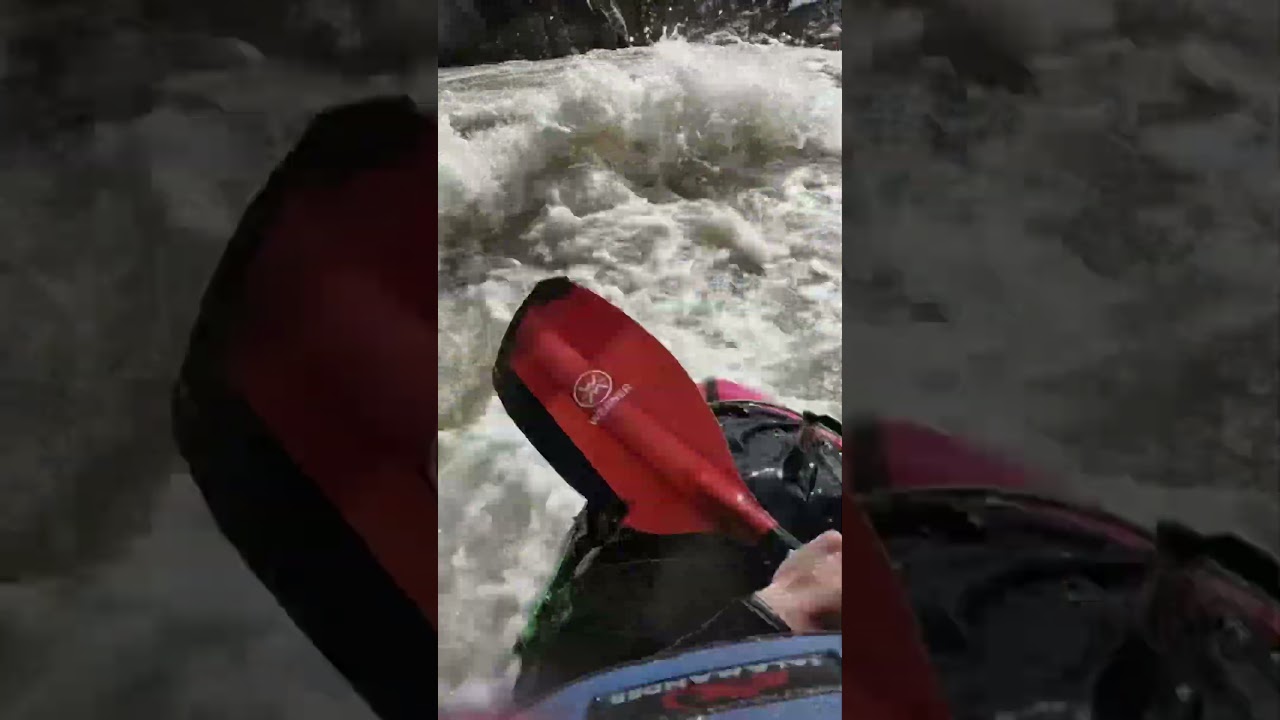 Packrafting sock-it-to-me on westwater 