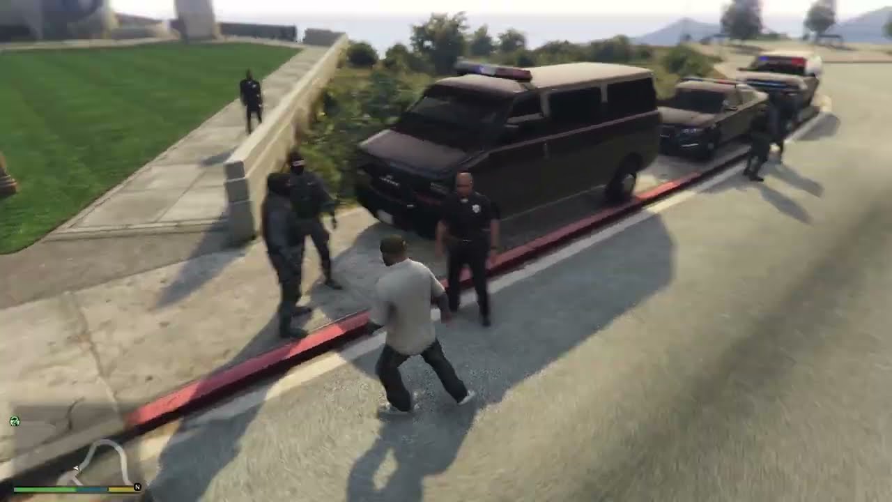 MICHAEL BECOME FAKE PRESIDENT TO KILL REAL PRESIDENT GTA V FUNNY #funny #gta5 #jevel