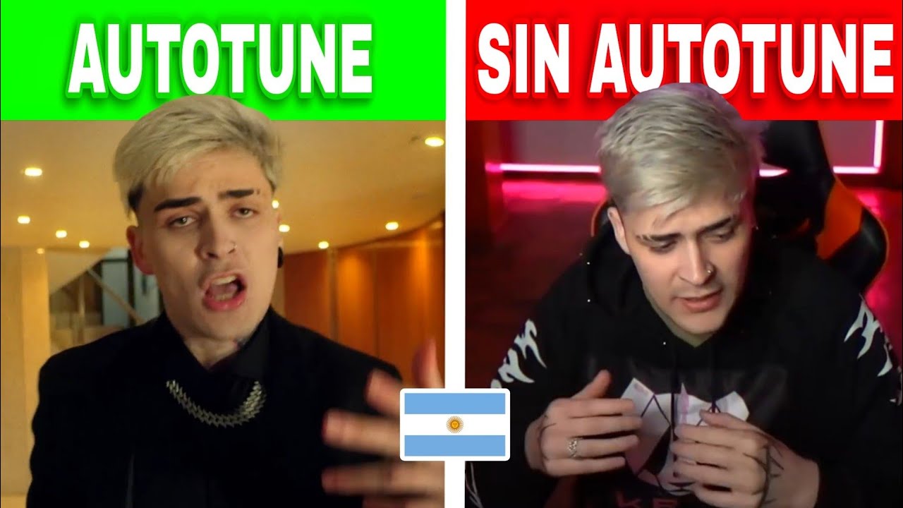 AUTOTUNE vs SIN AUTOTUNE 🔥 Versión Argentina 🇦🇷 #10