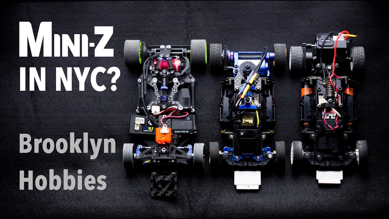 NYC Mini-Z Track at Brooklyn Hobbies, GLR-GT, MR-03EVO, MR-03