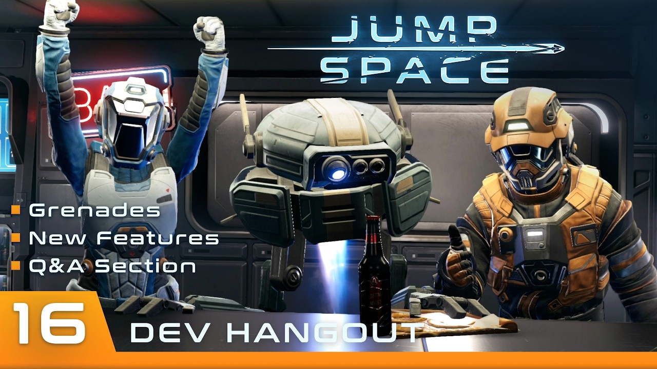 Jump Space Dev Stream 16 - Showing Features and Q&A
