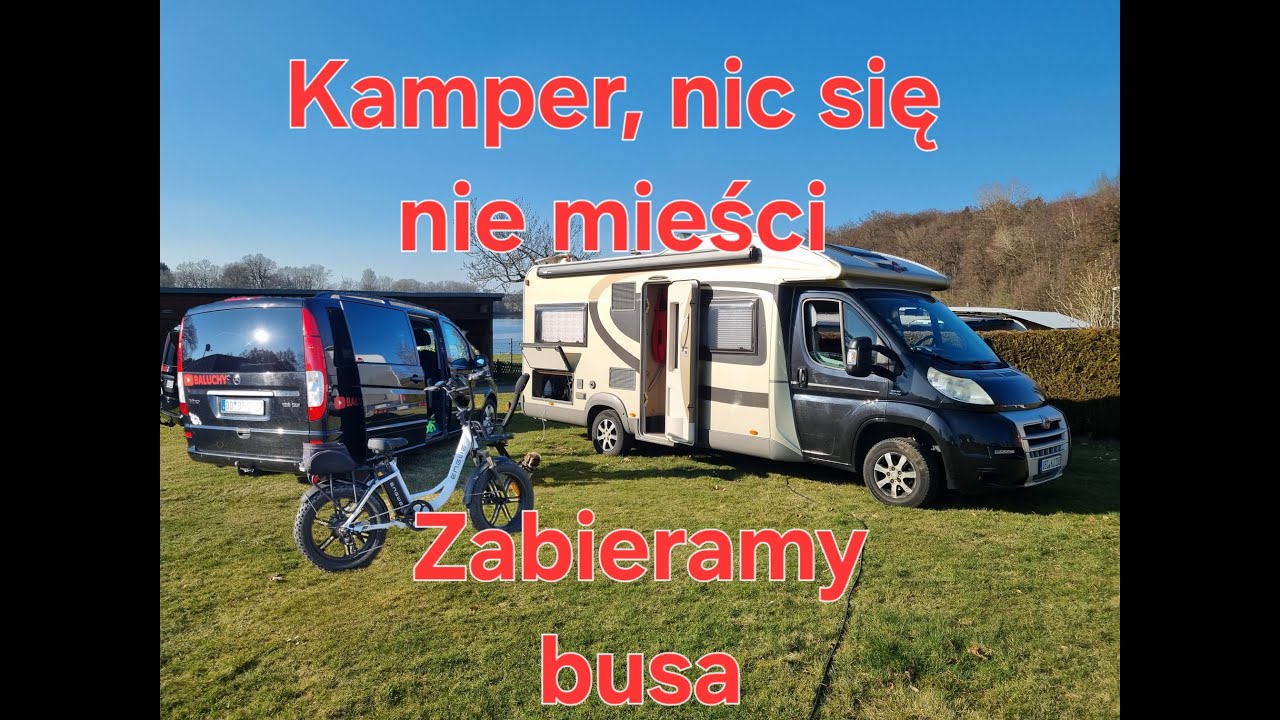 Kamperem na spotkanie ze znajomymi + szalona wycieczka rowerowa