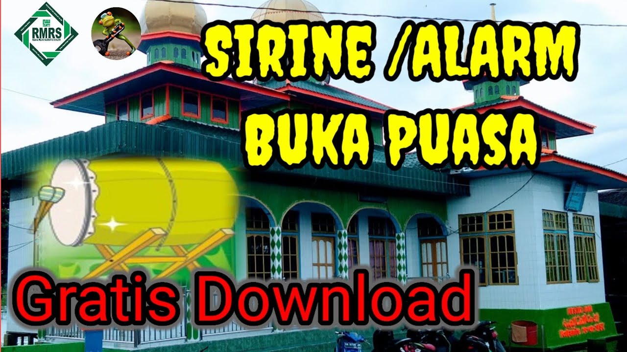 Alarm Sirine Bedug Buka Puasa ramadhan. #remaja #mesjid #Raudhatusshalihin #desakalanis