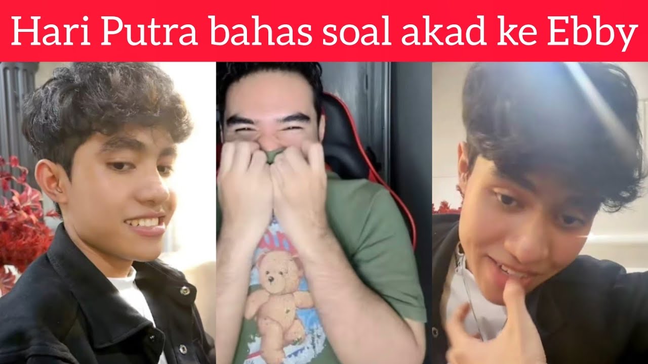 Ciee sweet !! Ebby menunggu Zahra persiapan pakai hijab