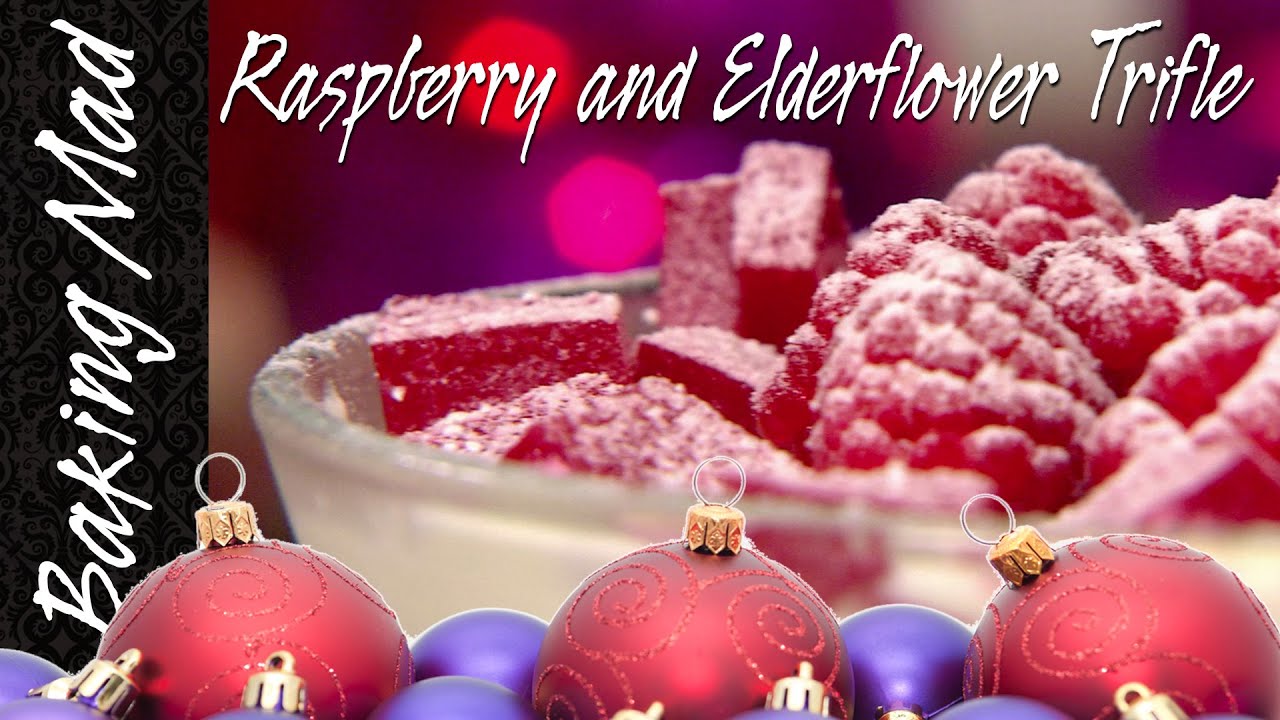 Raspberry and Elderflower Trifle: My 7th Bake of Christmas!