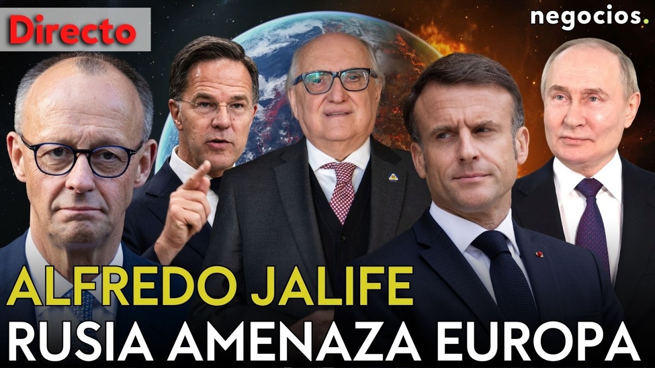 DIRECTO ALFREDO JALIFE | ESCALADA MILITAR: ALARMA EN EUROPA CON RUSIA, CRISIS OTAN Y GUERRA EN IR&Aacute;N