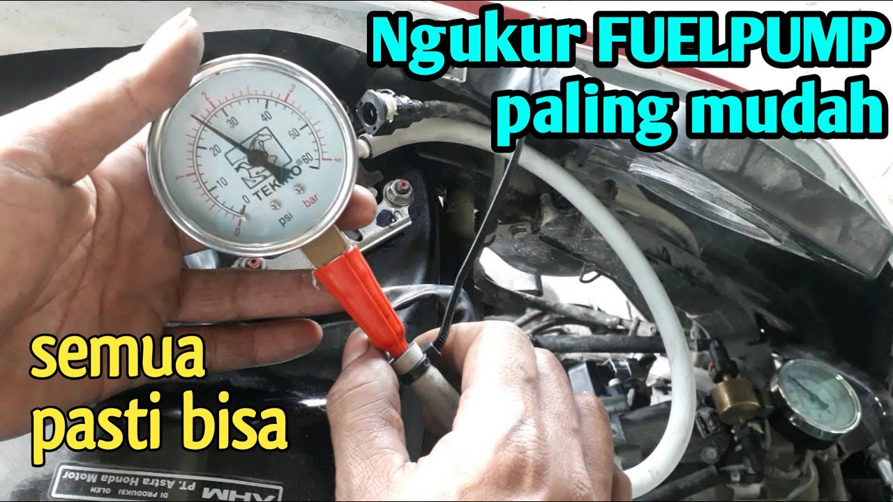 Alat tester tekanan fuelpump paling murah #KakexChannel