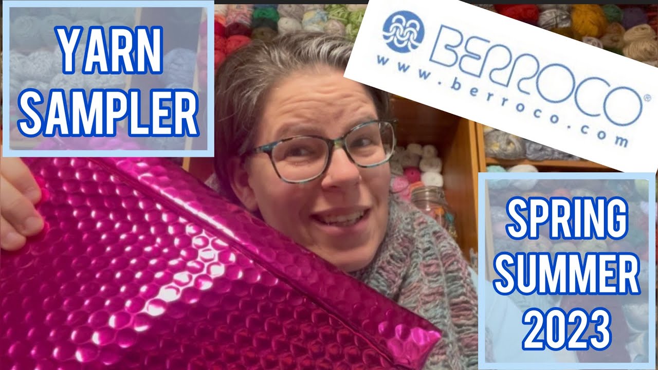 @berrocoyarn Yarn sampler Spring / Summer 2023 #newyarn #yarnunboxing #yarnhaul #berroco #yarnlover