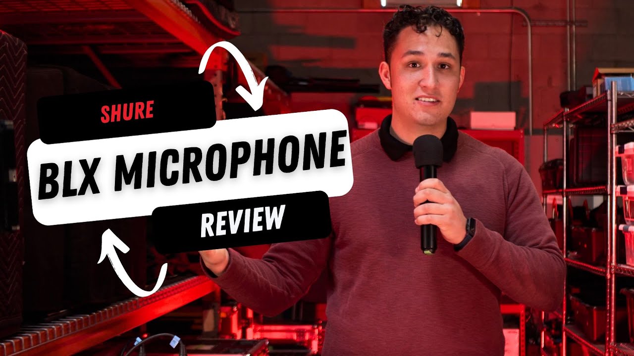 The BEST Event Mic? Shure BLX Wireless Microphone - Review