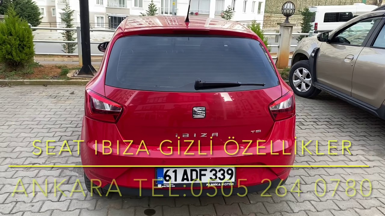 Seat Ibiza Gizli Özellik Amerikan Park Alarm Ankara