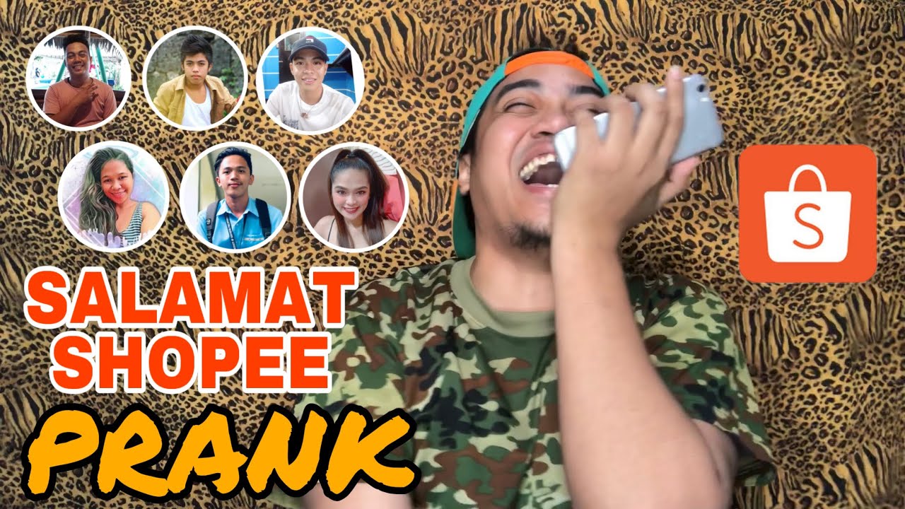 SALAMAT SHOPEE PRANK CALL (LAUGH TRIP TO)