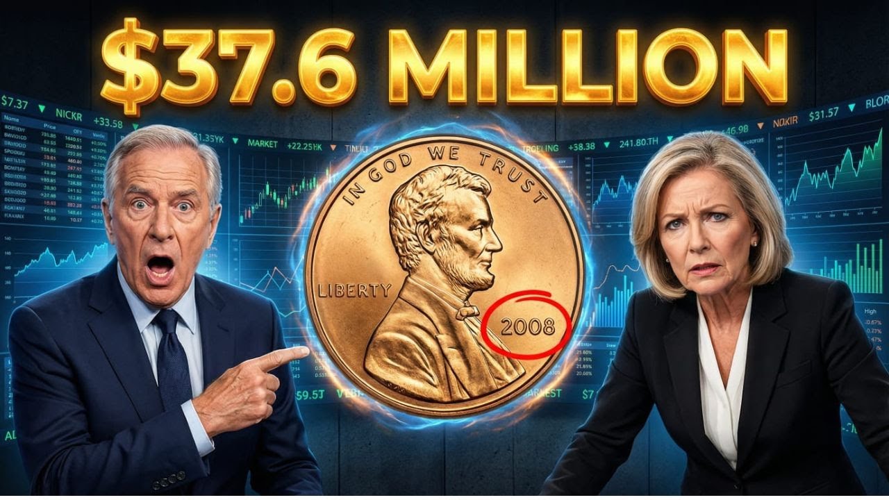 Moneda de 1 Centavo 2008 de EE.UU. valorada en $37.6 millones