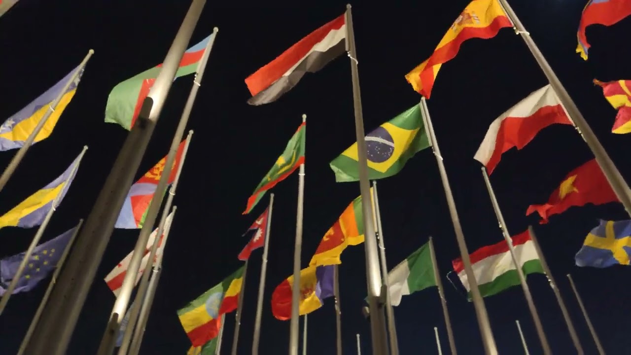 Flag Plaza In Doha, Qatar#fifa22 #fifafanfestival  #fifaworldcup2022