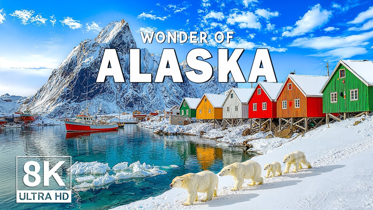 Wonders of Alaska – Discover Rugged Coastlines, Wild Animals,  Endless Adventures | Travel Video 4K