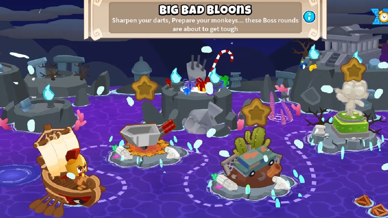 Playing through the odyssey Big Bad Bloons