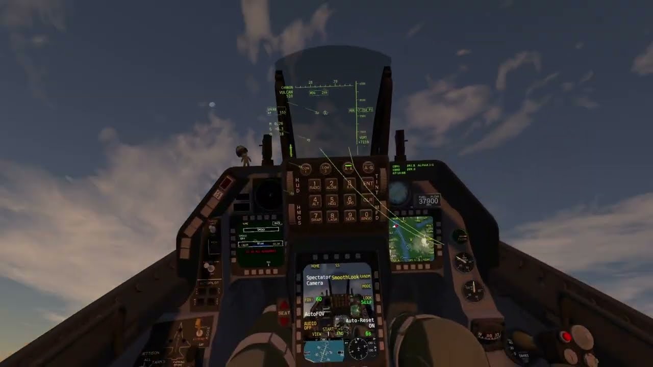 Flying the F-16 in Vtol-Vr