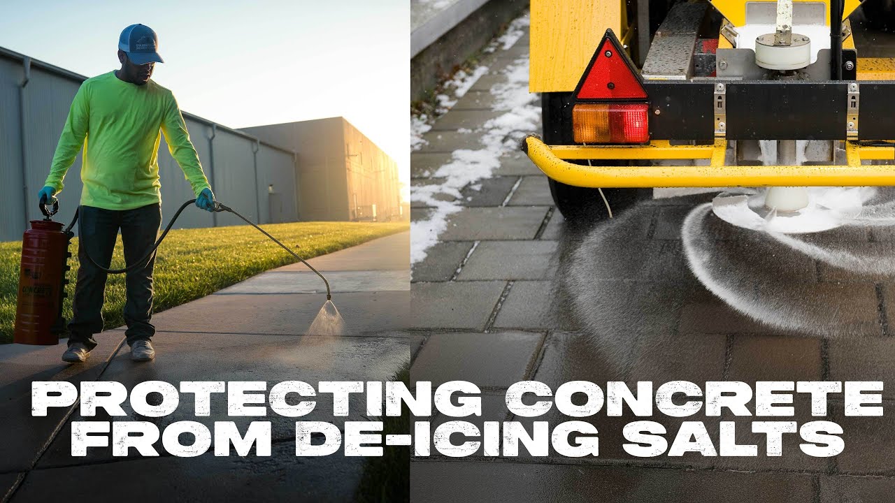 Protecting Concrete From De-Icing Salts with Saltguard&reg;