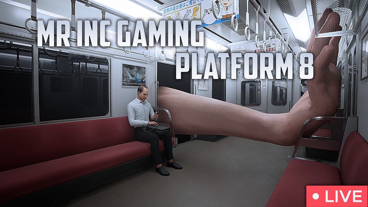 PLATFORM 8 HORROR GAME With @MrINCGaming  #horrorgaming #horror #shortslive