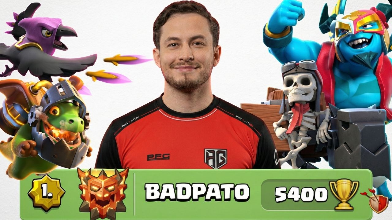JOGUEI COM O COMBO MAIS FORTE DO META NO CLASH OF CLANS!!!