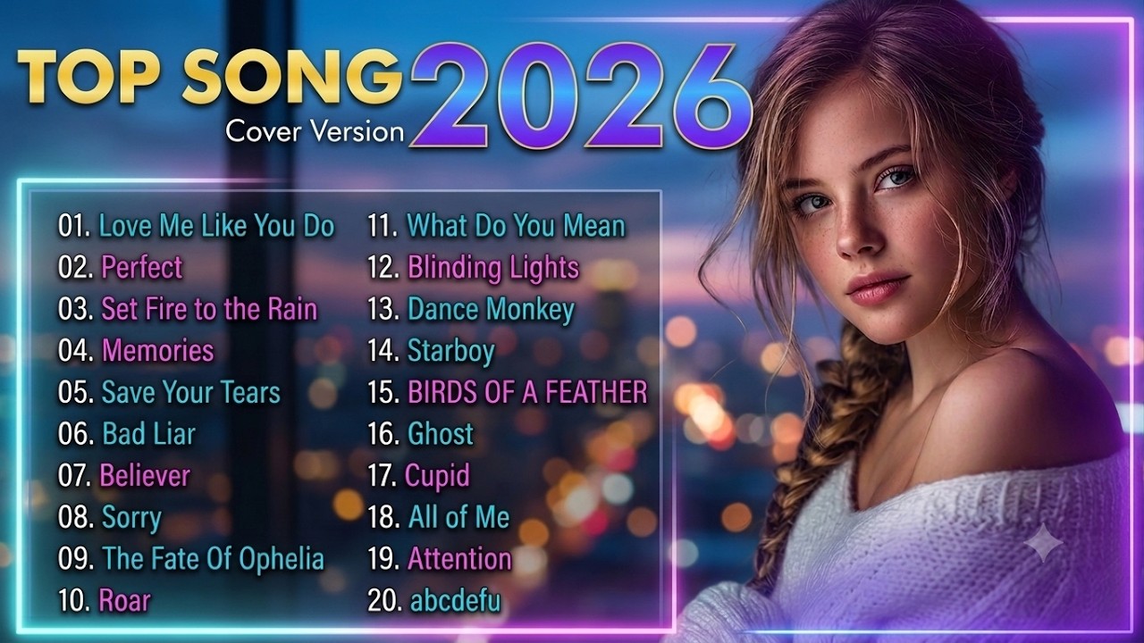 TOP MUSIC COVER 2026 🌙 HOT VIRAL POP 💙BEST ENGLISH SONGS MIX✨🔥#cover