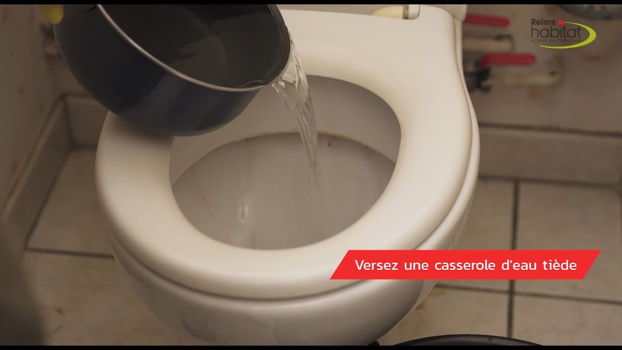 Comment d&eacute;boucher les toilettes&nbsp;?