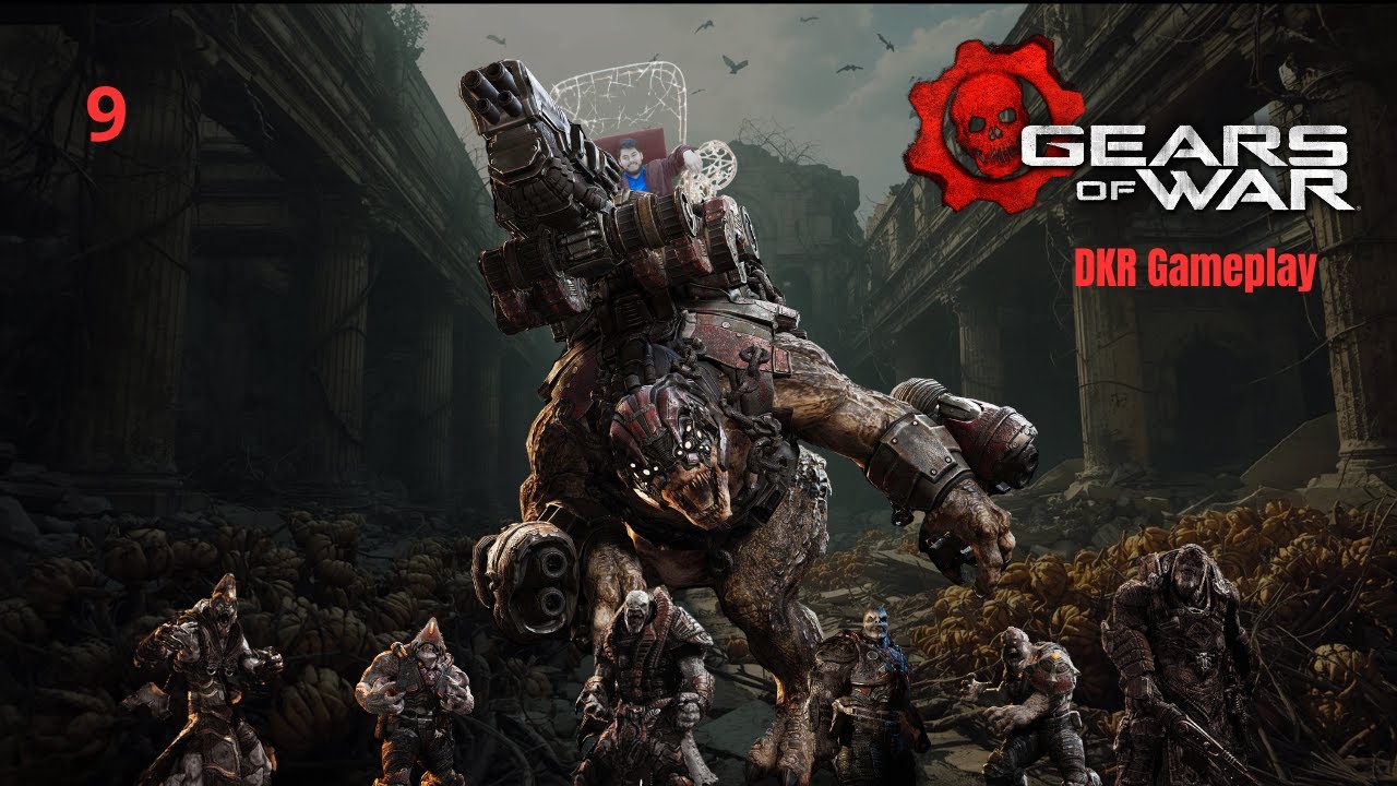 Que dolor de hvs con esos guardias theron xc / DKR en Gears Of War Reloaded