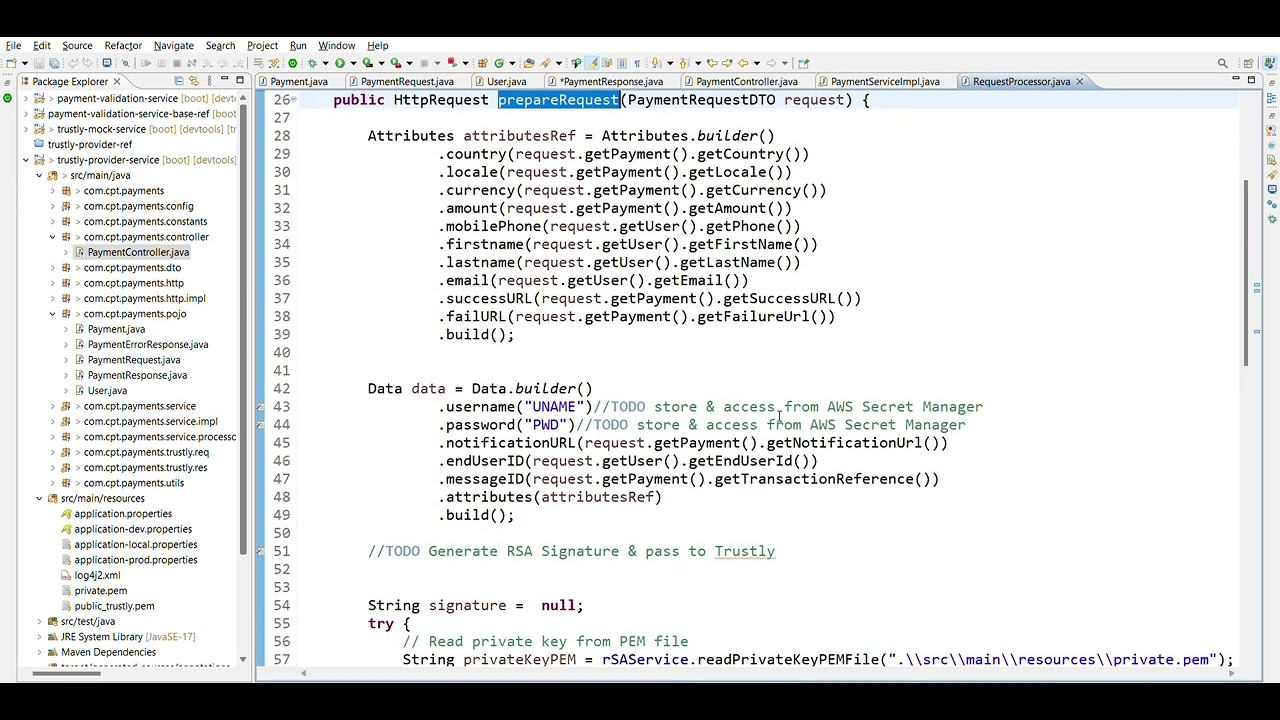 Trustly Provider Service Demo