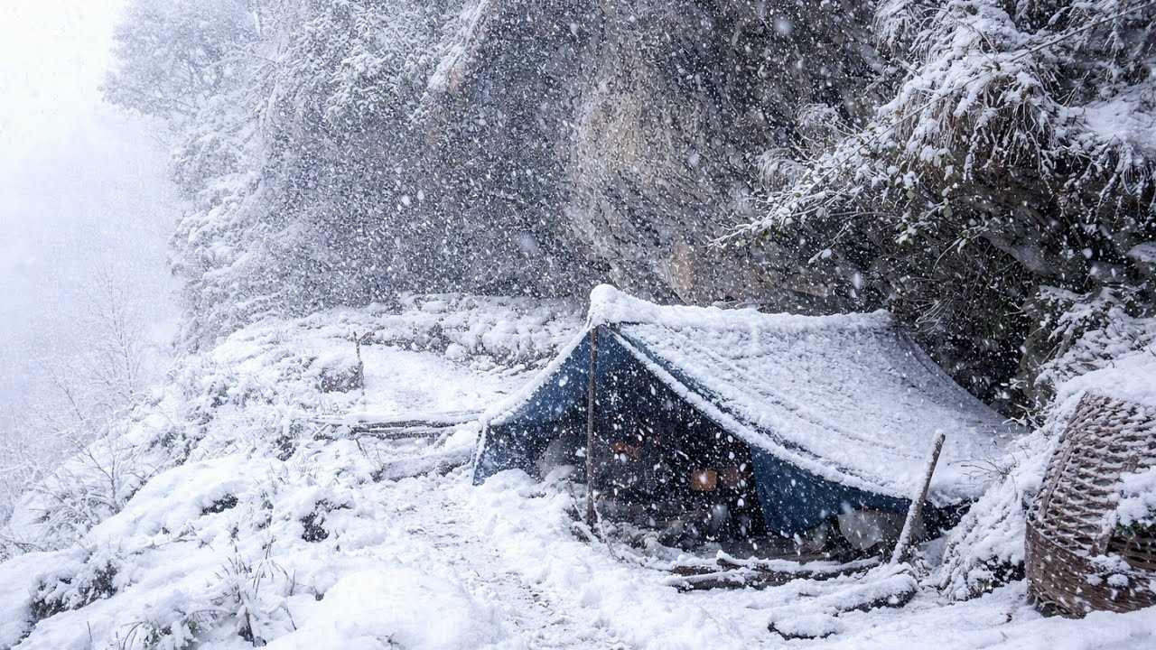Surviving Shepherd Life in One Of The Coldest Regions Of Nepal |How To Living in Snowfall Time Nepal