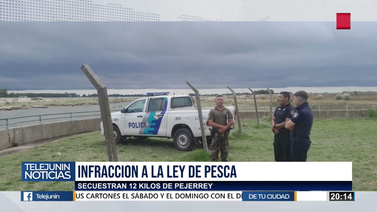 INFRACCIÓN A LA LEY DE PESCA: SECUESTRARON 12KG DE PEJERREY