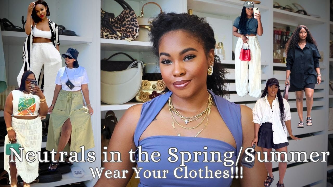 YES... you can wear your Neutral Wardrobe in the Spring/Summer. Let me show you how