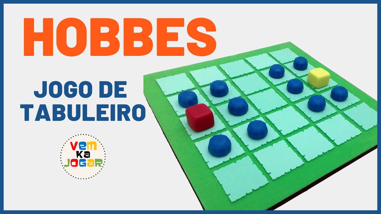 HOBBES - JOGO DE TABULEIRO COM UMA DISPUTA ENTRE REIS
