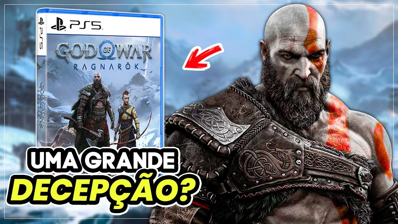 Experimentei God Of War Ragnarok e Fiquei DECEPCIONADO!