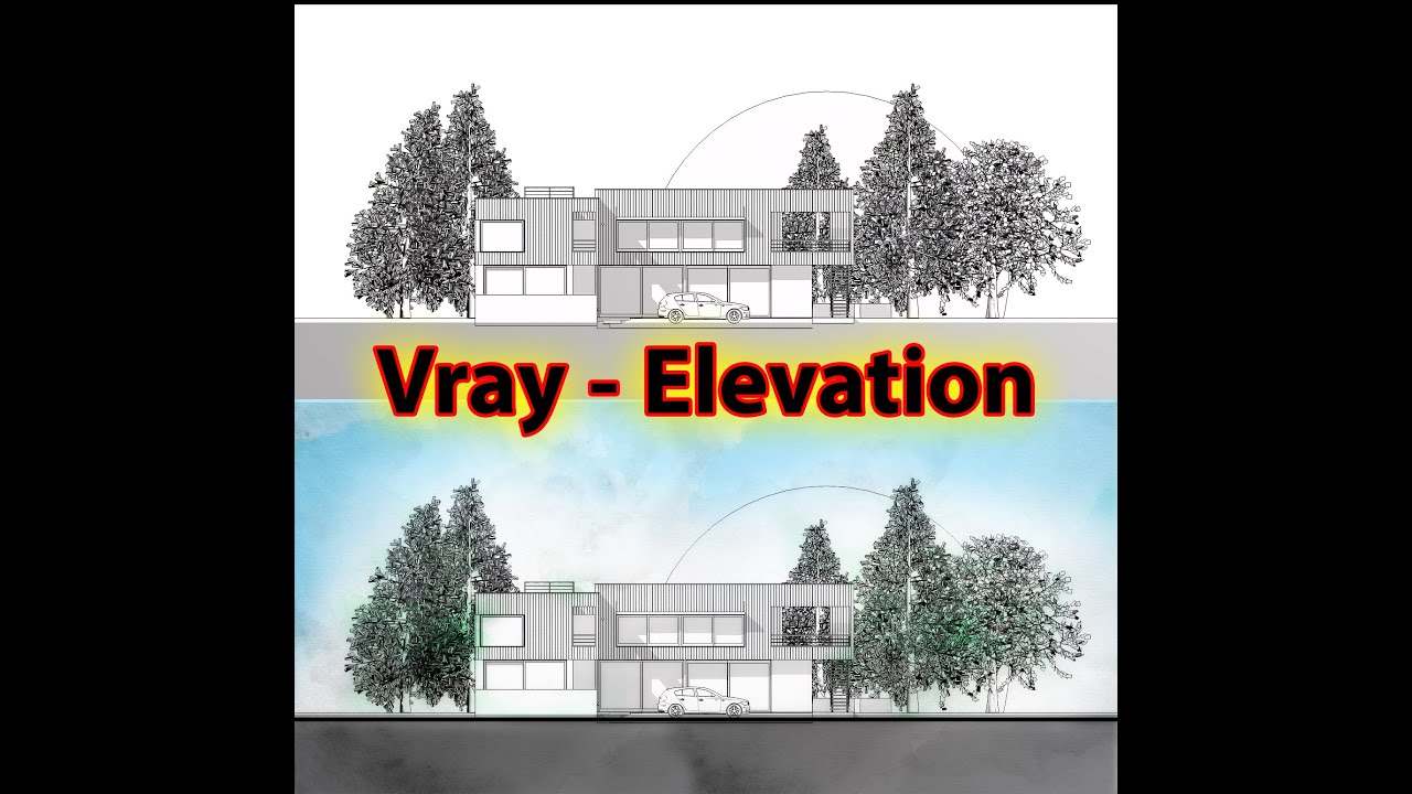 How to export 2D elevation from 3D file ( 3d MAX ) ..