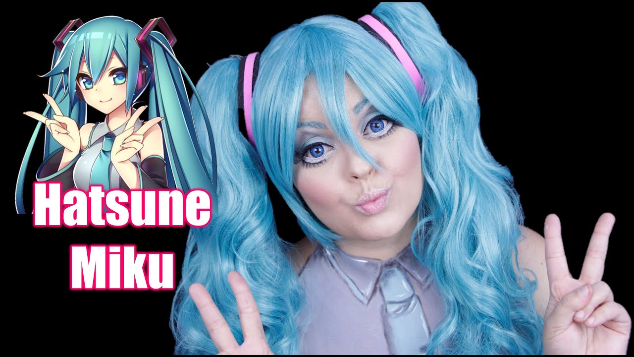 HATSUNE MIKU MAKEUP TUTORIAL -  MAQUIAGEM ARTÍSTICA