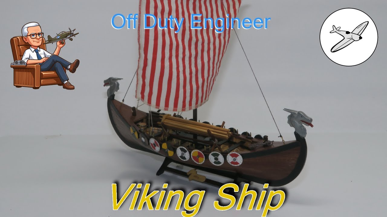 Viking Ship Wooden Scale Model Build