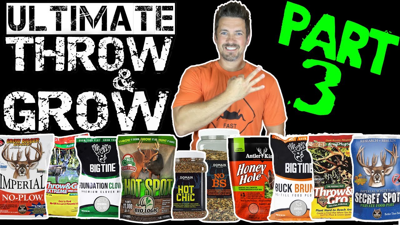 [Part 3]🍀Ultimate Throw & Grow🍀 Food Plot Video! Days 61-90 What Deer Eat & How Long to Grow No Till
