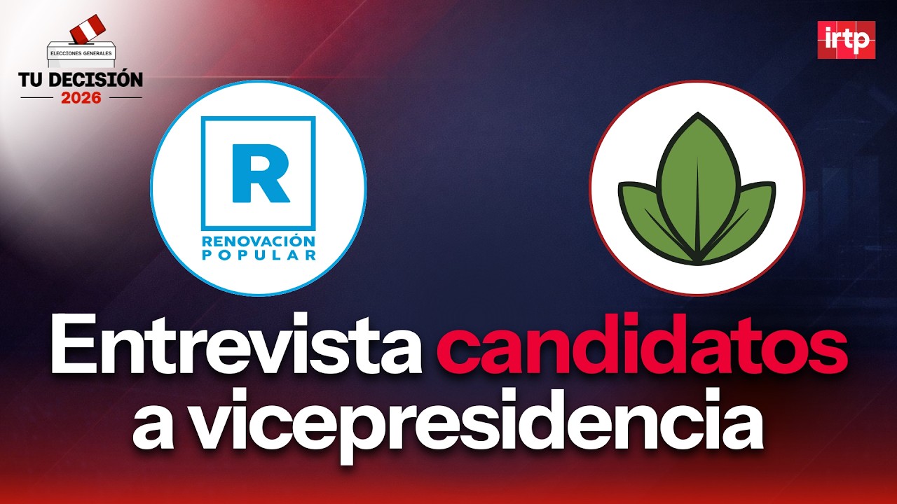 Candidatos a la vicepresidencia: Renovación Popular y Alianza Venceremos | “Tu decisión 2026”
