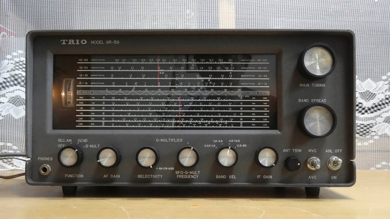 TRIO 9R59 通信型受信機