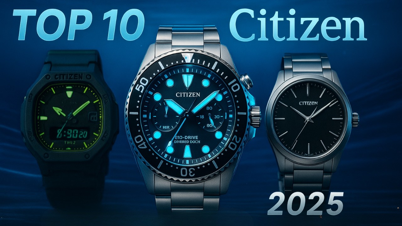 Los Mejores Relojes Citizen para Hombre en 2025 | Tecnología, Diseño y Precisión Japonesa