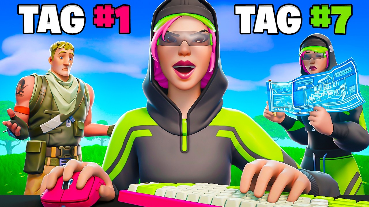 RUBIX WECHSELT 7 TAGE auf MAUS & TASTATUR in Fortnite! (Tag 1)