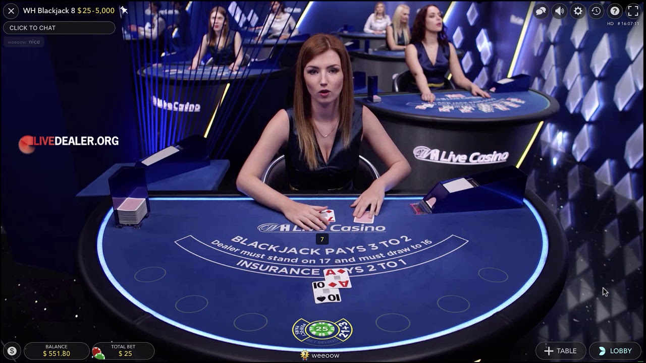 WH Live Casino Blackjack
