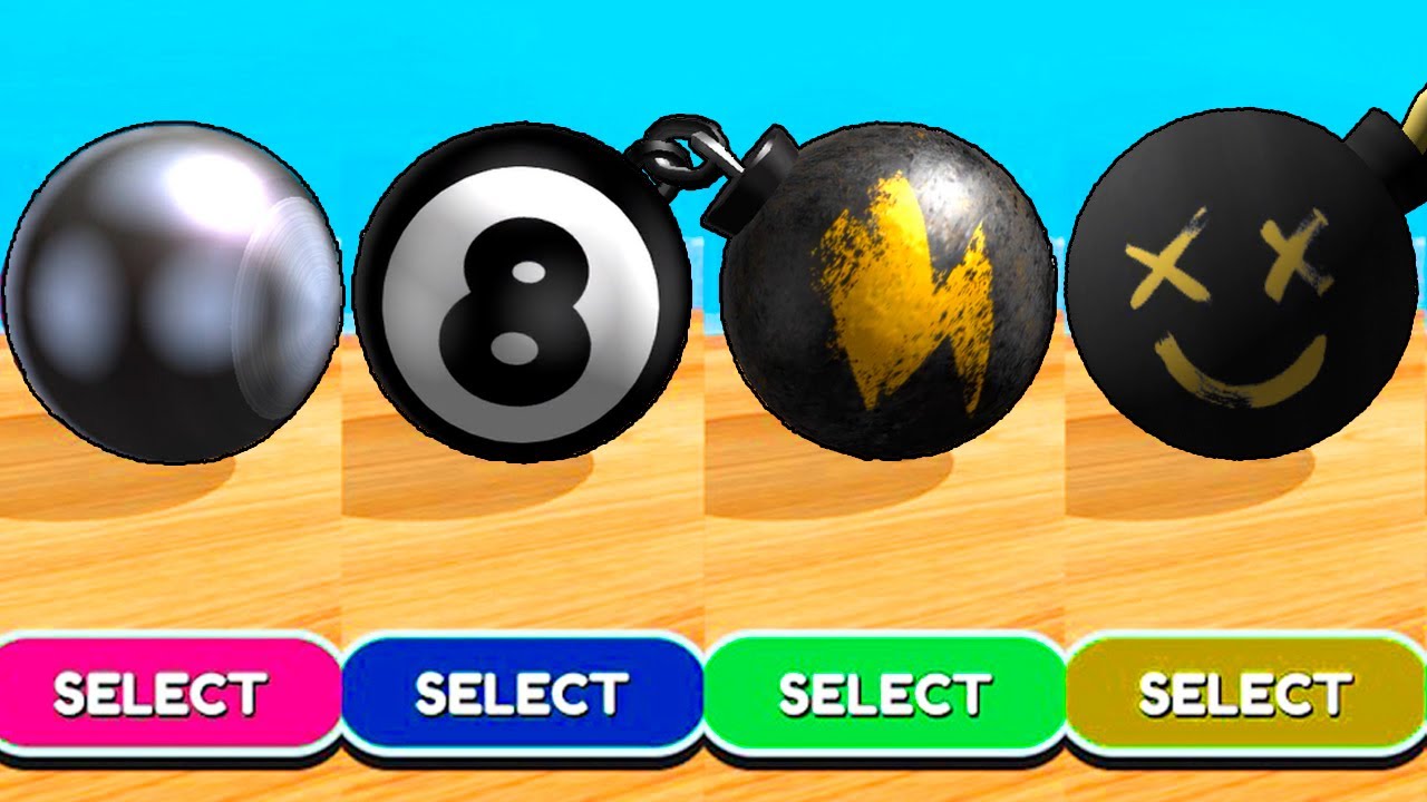 Going Balls - Only Black Ball Battle! Race-907