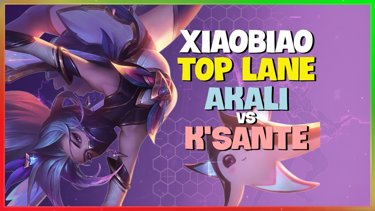 Rank 1 Akali : This Dude is WRECKING Master Elo and CRUSHING K'Sante - Engsub