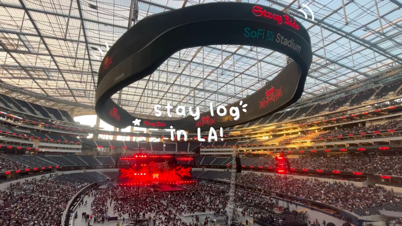 CONCERT VLOG | Stray Kids dominATE world tour in LA (day 2)!