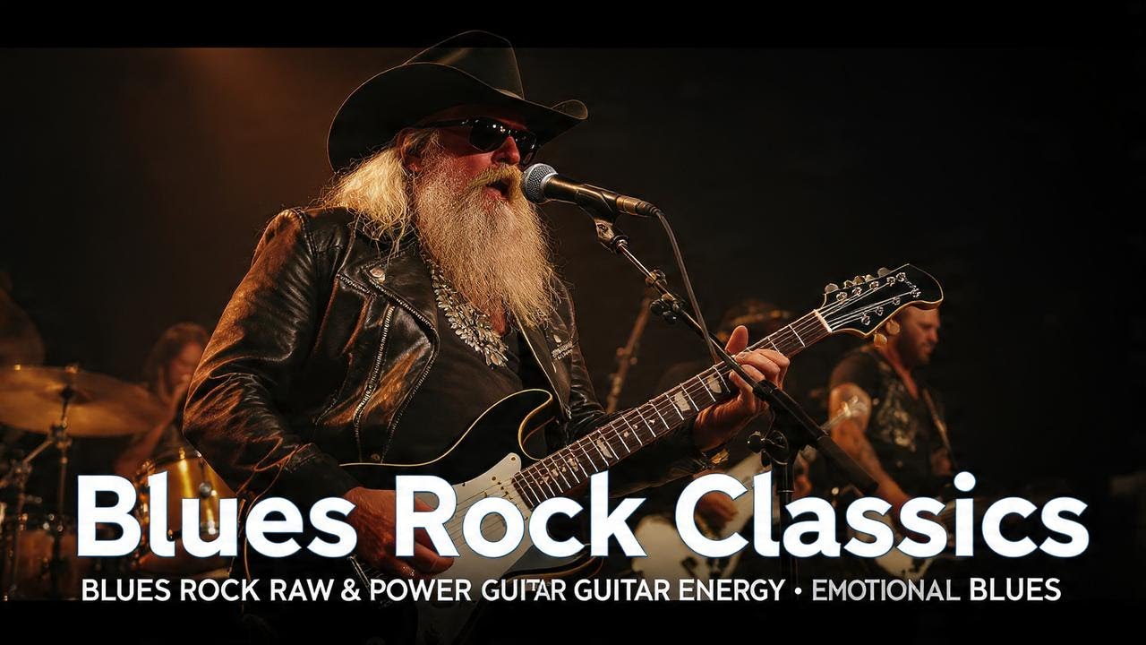 Jimi Hendrix, ZZ Top, Eric Clapton, The Animals Inspired Rock Blues & Soul Ballads