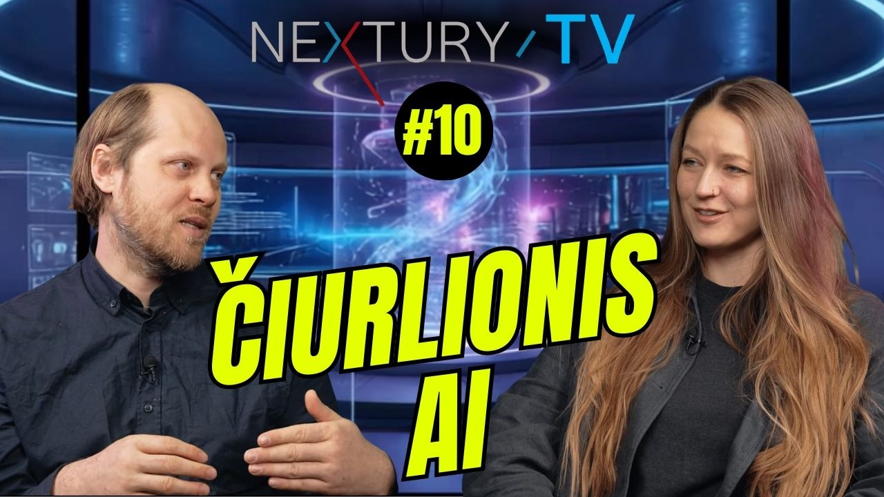 Nextury TV: „ČiurlionisAI“ – kaip gimsta filmas su dirbtiniu intelektu | su Antanu Skuču | # 10