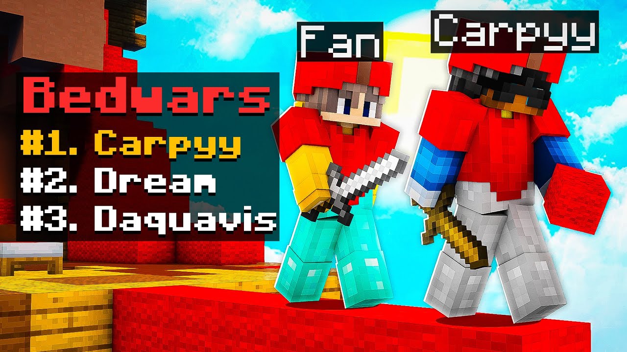 HO GIOCATO LE BEDWARS CON I FAN SU MINECRAFT