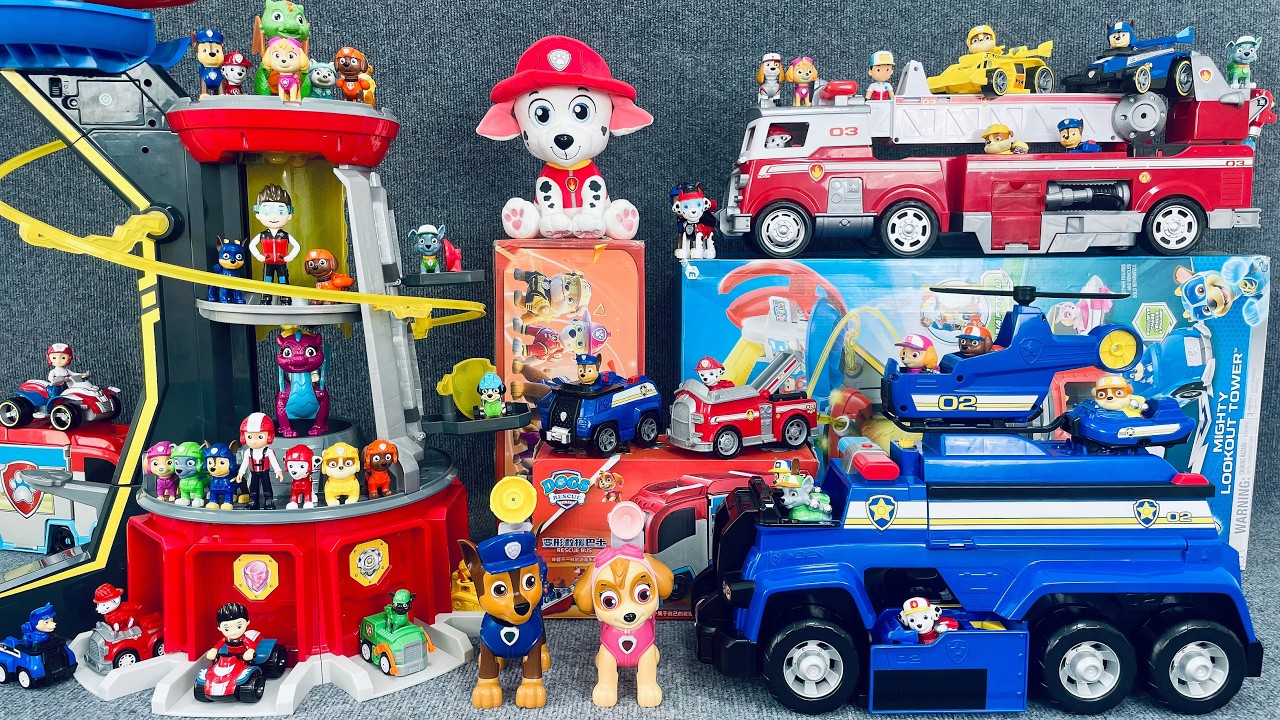 19 Minutes Satisfying with Unboxing Paw Patrol Toys Collection ASMR | Toys Review