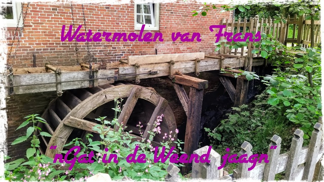 De Watermolen van Frans in Mander.