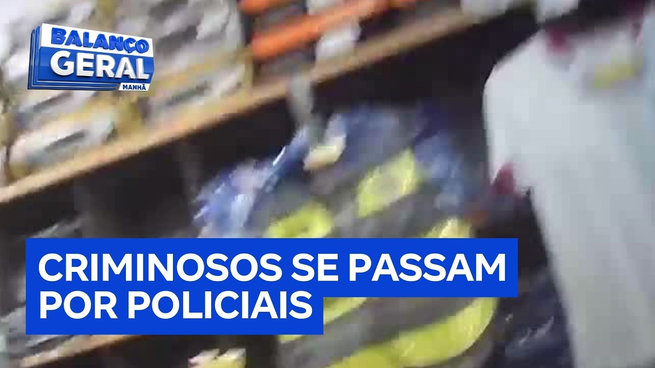 Uniformes da polícia são vendidos livremente em lojas no centro de São Paulo